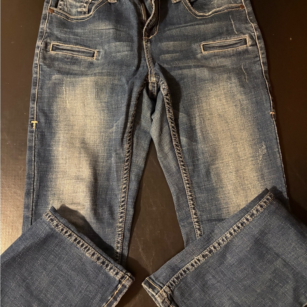 Cowgirl Tuff Dark Blue Denim Jeans